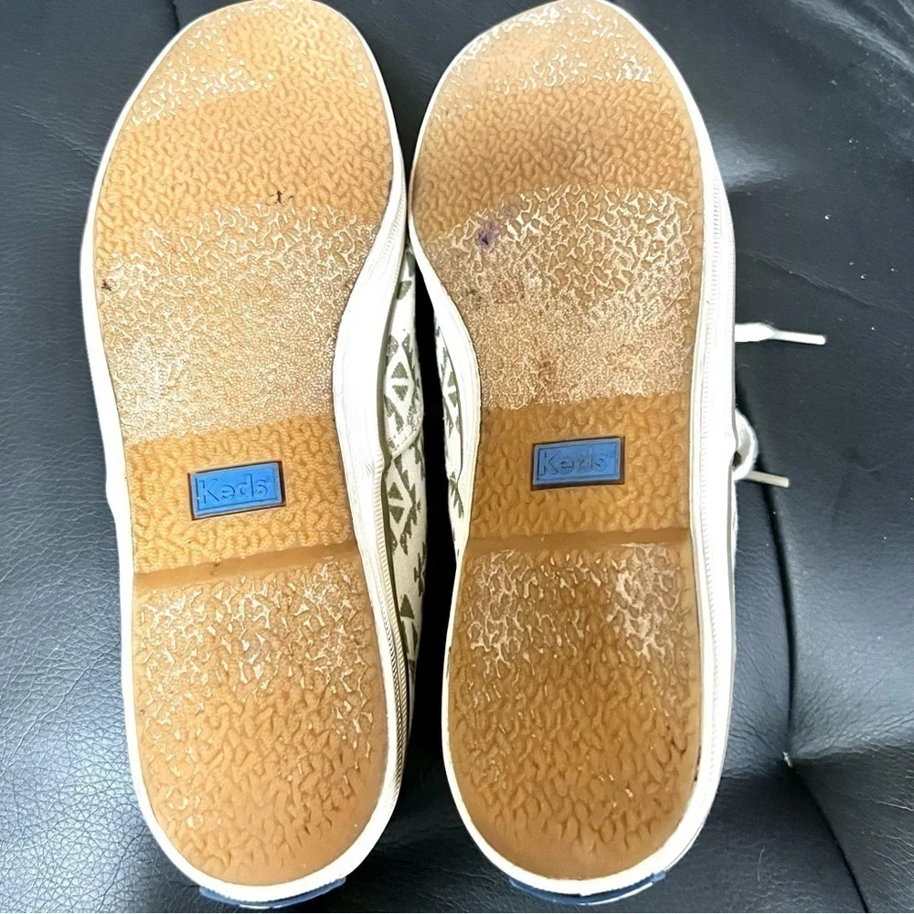 Keds x HOLLISTER Tribal Print Canvas Shoes women size 6.5